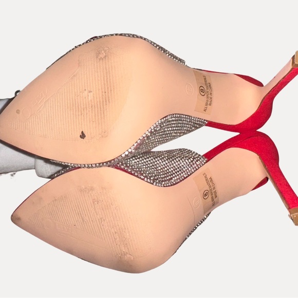 BLING HEELS Olivia Ferragamo size 8 - Picture 5 of 8